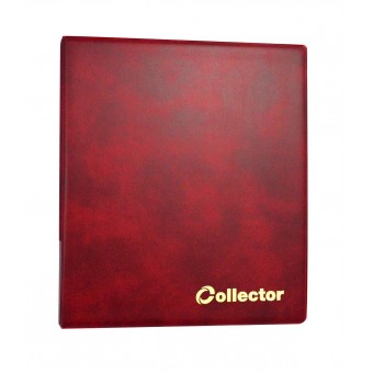 Red Coin Album 300 Coins Mix Sizes Book Folder Big Capacity-  Collector/2
