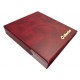 Red Coin Album for 200 Medium Coins 50p £1 £2 Book Folder Capacity Collector/2