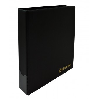 Black Collector Album for Banknotes Notes Banknote Folder Book with 15 Pages Sleeves
