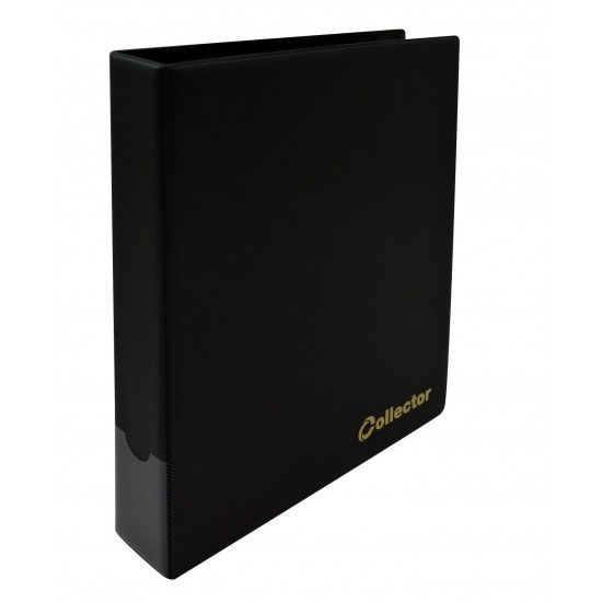 Black Collector Album for Banknotes Notes Banknote Folder Book with 15 Pages Sleeves
