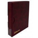 Red Banknote Album in Case Folder Book 10 banknotes pages sleeves BIG CAPACITY