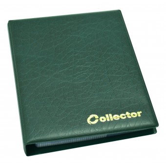 Green Small Coin Album 120 Medium Size Coins 50p  £1 £2 Collector