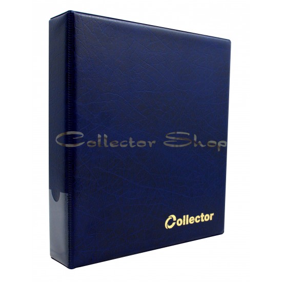 Blue Coin Album IN CASE 200 Medium Coins 50p £1 £2 €1 €2 Collector 