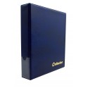 Blue Coin Album IN CASE - THICK for 280 Medium Coins 50p £1 £2 Collector