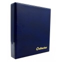 Blue Coin Album In Case 300 Coins Mix Sizes Book Folder Big Capacity-  Collector