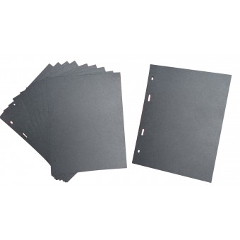10 Black dividers for albums