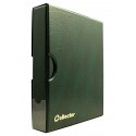 Green Banknote Album in Case Folder Book 10 banknotes pages sleeves BIG CAPACITY
