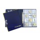 Blue Small Coin Album 120 Medium Size Coins 50p  £1 £2 Collector