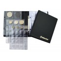 Black Small Collector Coin Album for 126 Mix Sizes Coins Folder Book - Best Quality 