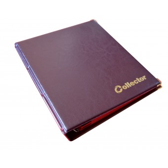 BROWN COIN ALBUM FOLDER (NO PAGES)