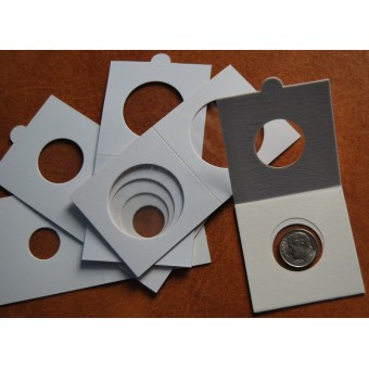 100 COIN HOLDERS - 32.5 mm size