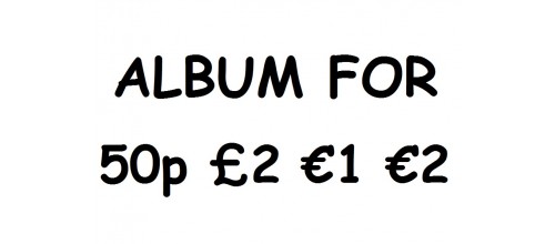 Albums for 50p/£2/1€/2€